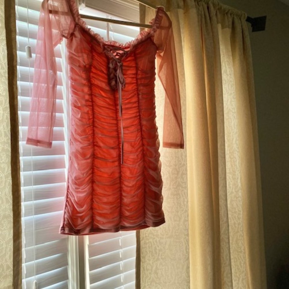 Maura Mesh Dress SL